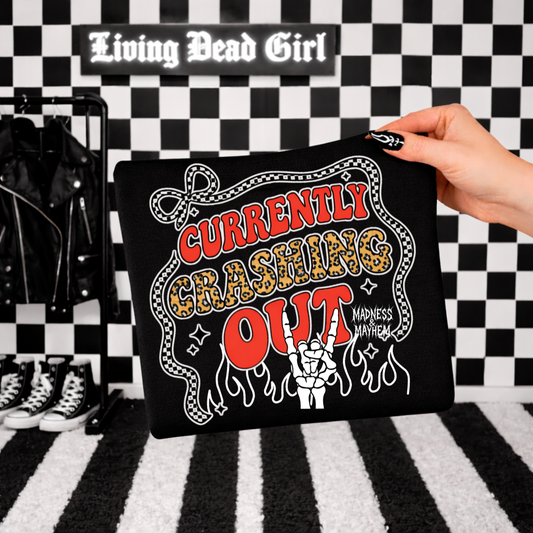 Currently crashing out tshirt