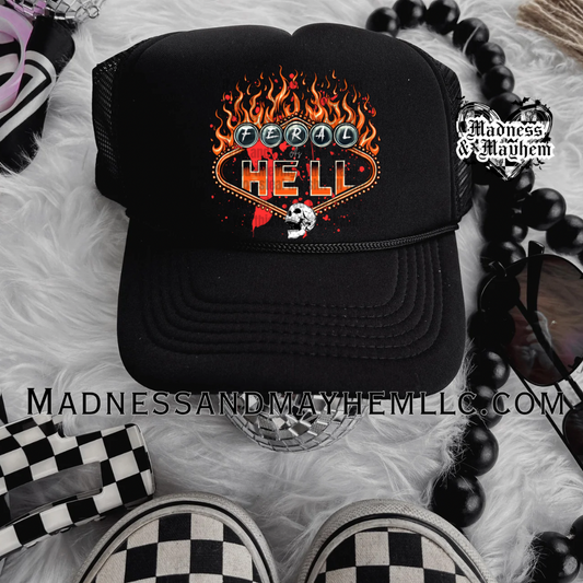 Feral as hell Trucker Hat