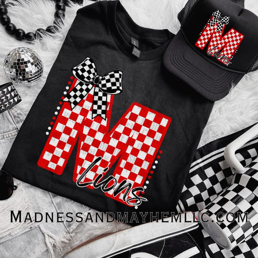 Minerva Lions Checkered M shirt