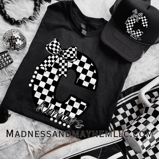 Warriors Checkered C shirt