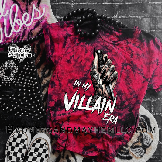 Villian era tie dye Shirt