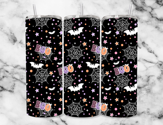 Boo bats seamless 20z Tumbler Wrap (sublimation transfer)