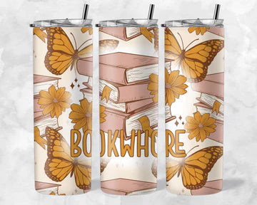 book whore 20z Tumbler Wrap (sublimation transfer)