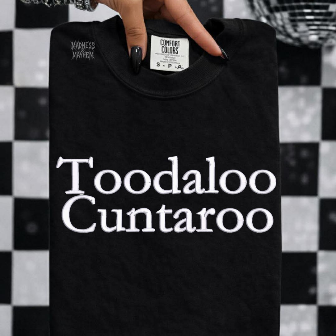 Toodaloo embroidered tshirt