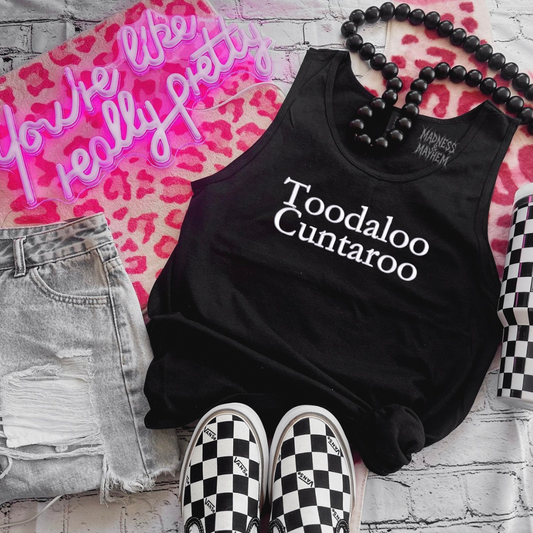 Toodaloo embroidered unisex tank