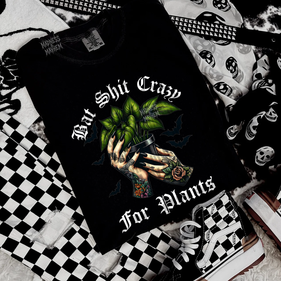Bat shit for plants tshirt