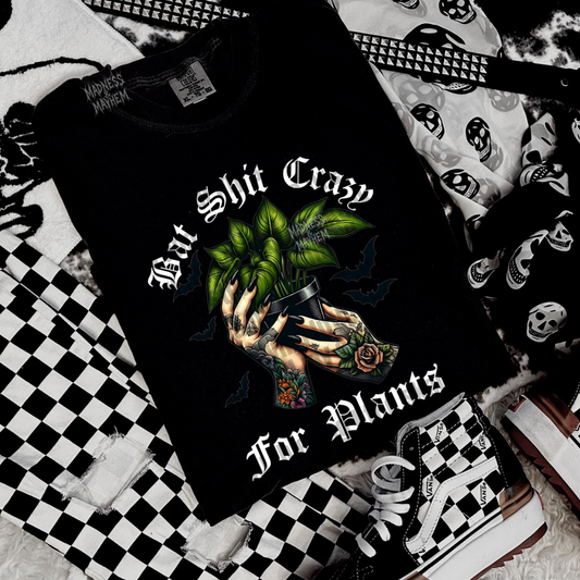 Bat shit for plants tshirt