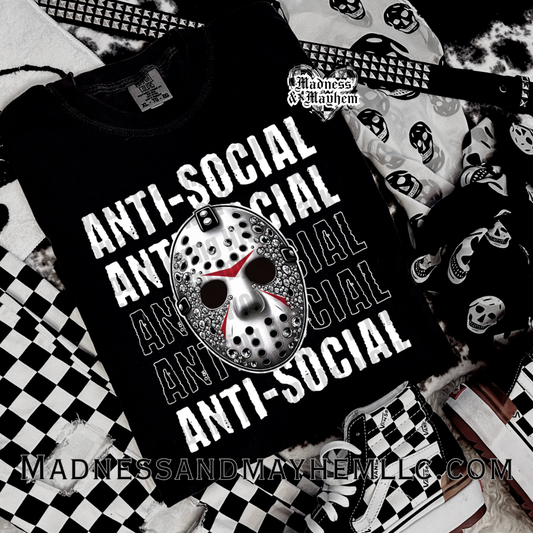 Anti social Jason Halloween Shirt