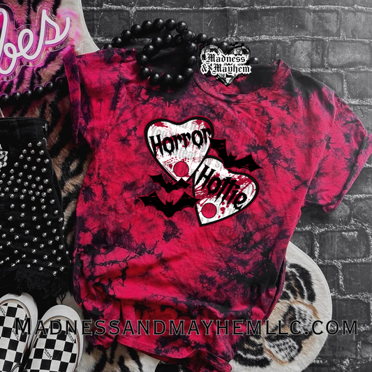 Horror hottie oujia Halloween tie dye Shirt