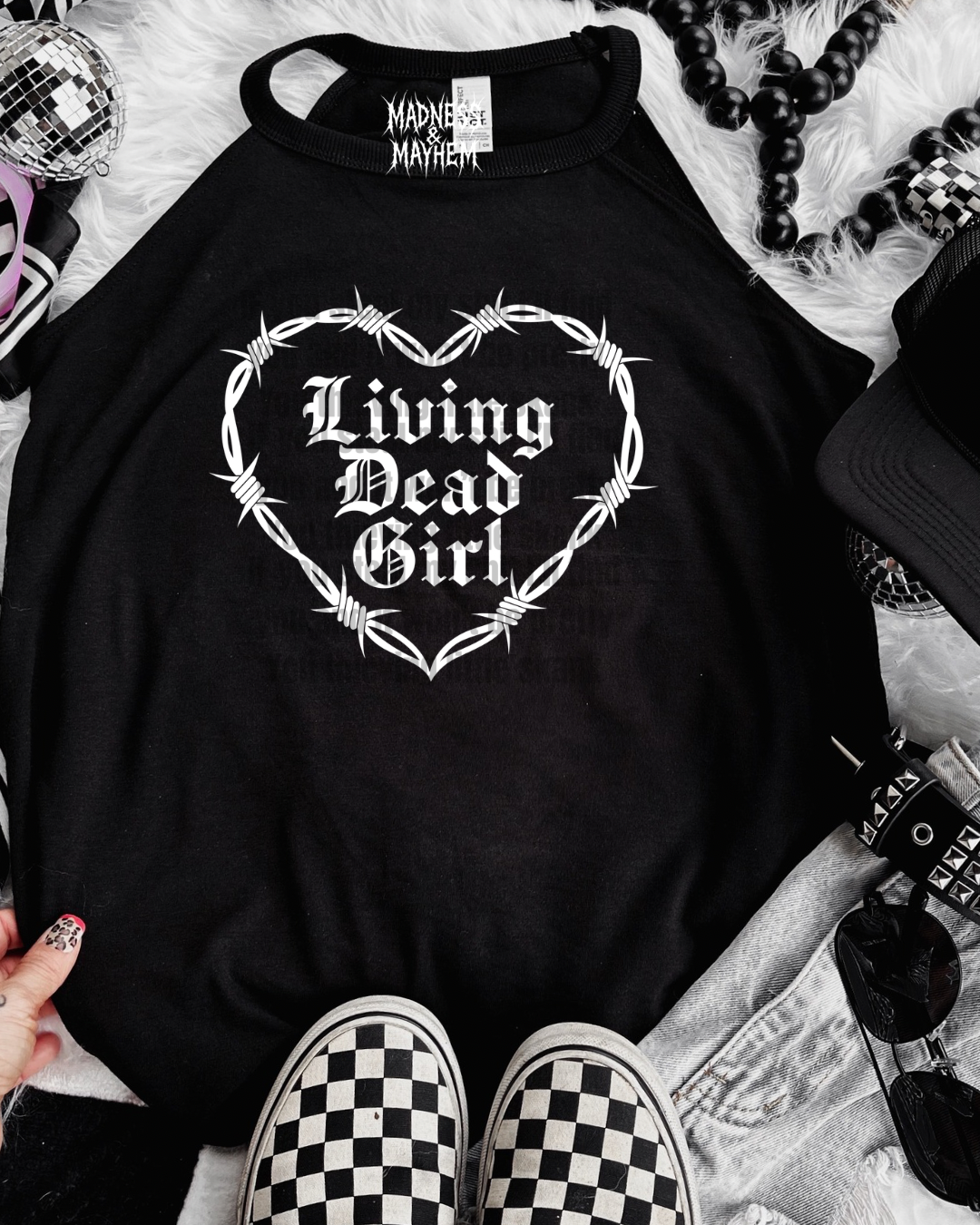 living dead girl rockstar tank