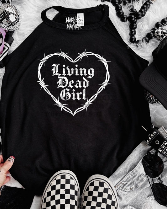 living dead girl rockstar tank