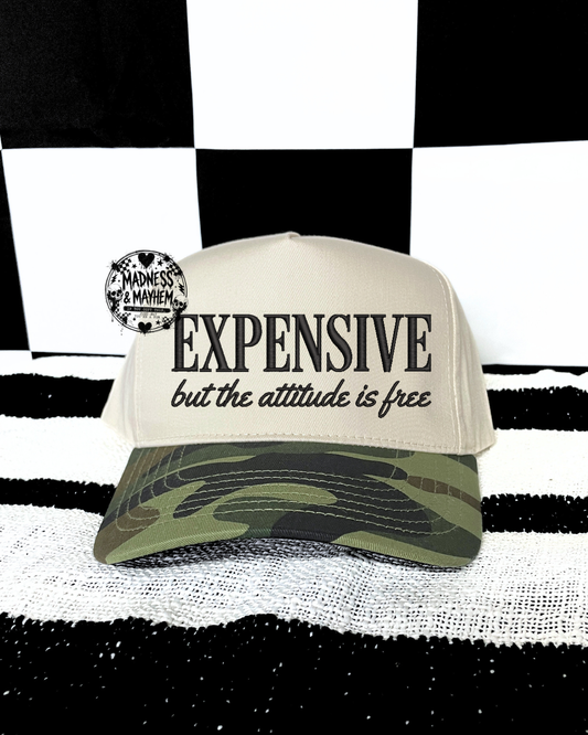 Expensive camo embroidered Hat