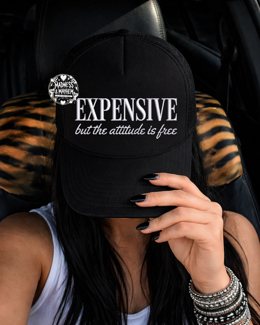 Expensive embroidered Trucker Hat