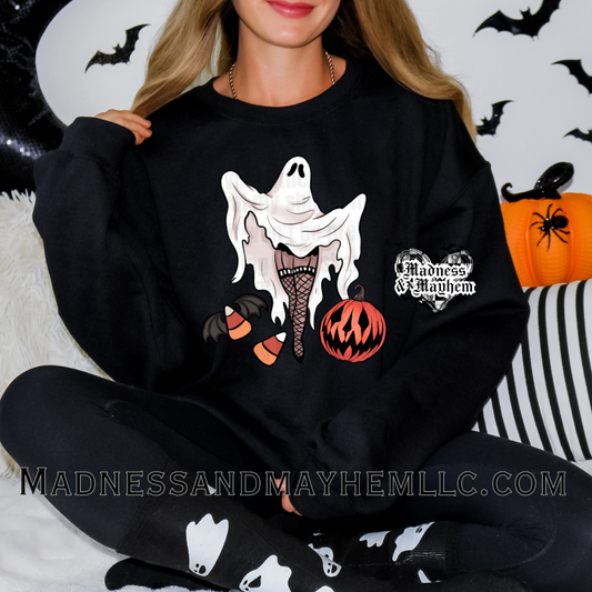 Boodoir Halloween crew neck sweatshirt