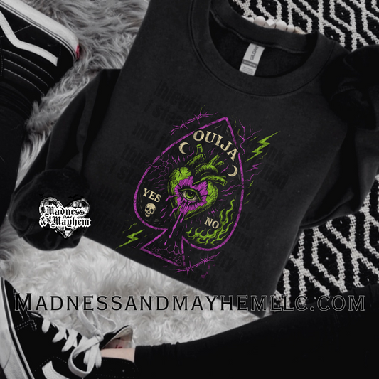 Oujia crew neck sweatshirt