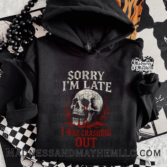 Crash out hoodie