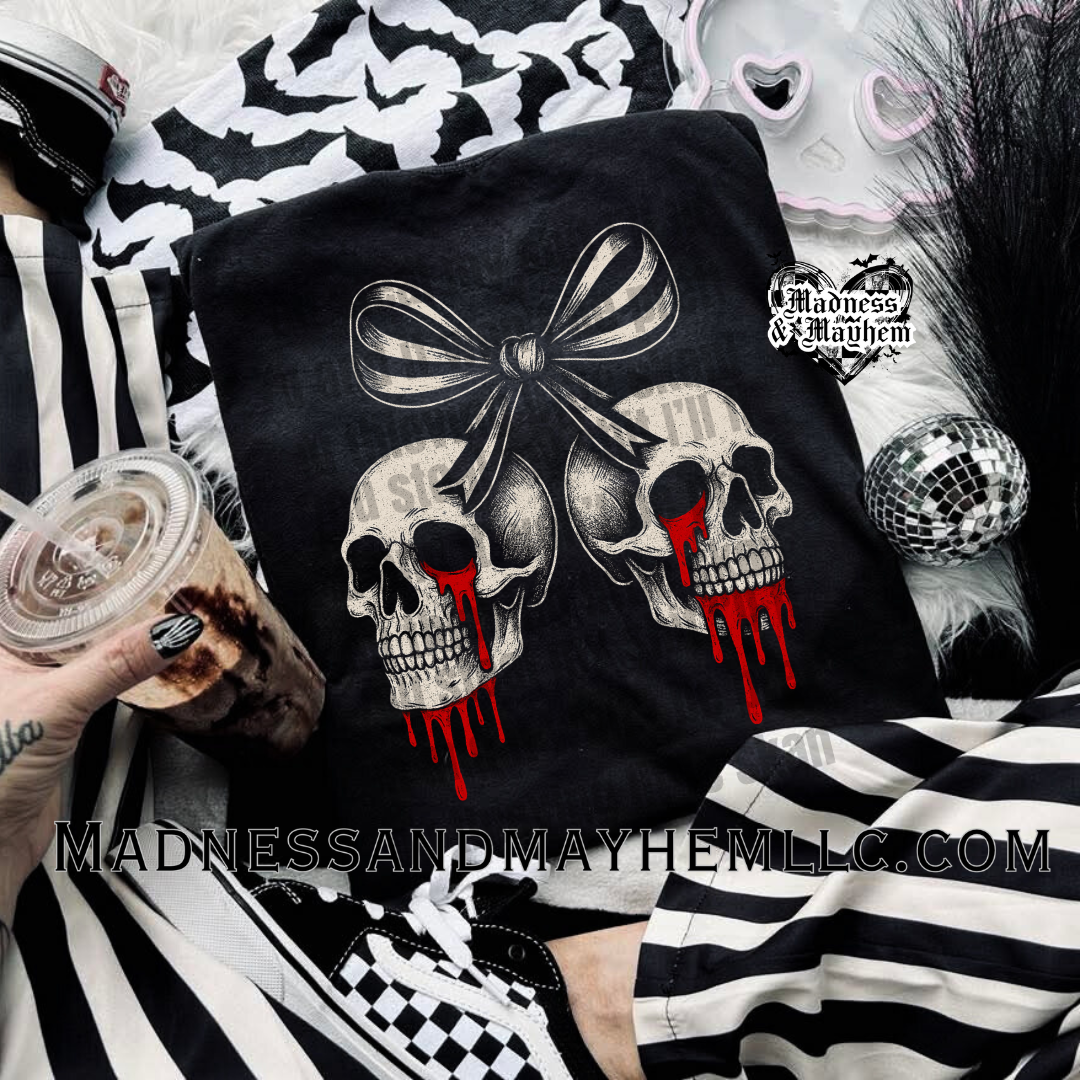 Skull cherry shirt