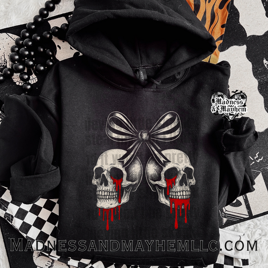 Skull cherry hoodie