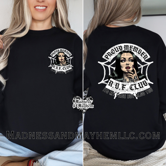 RBF Front/Back sweatshirt