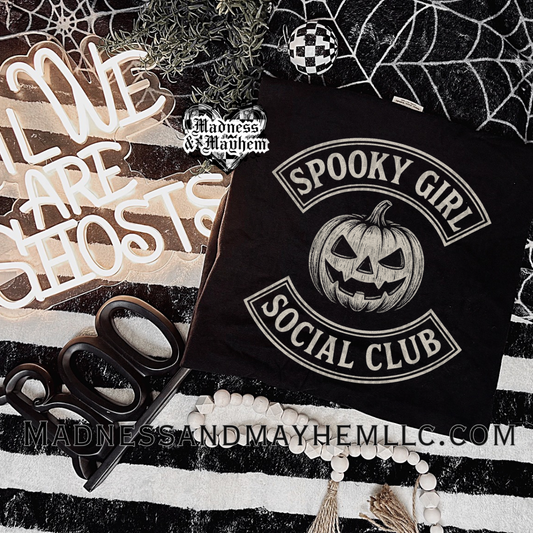 Spooky girl social club Halloween Shirt