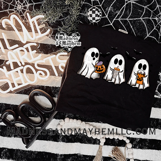 Ghost trio Halloween Shirt