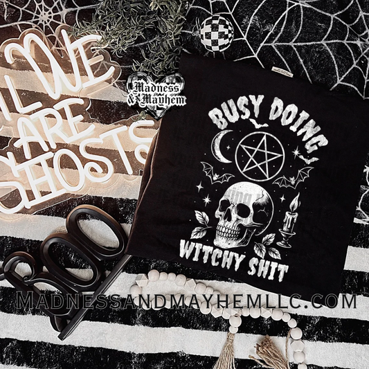 Witchy Shit Halloween Shirt