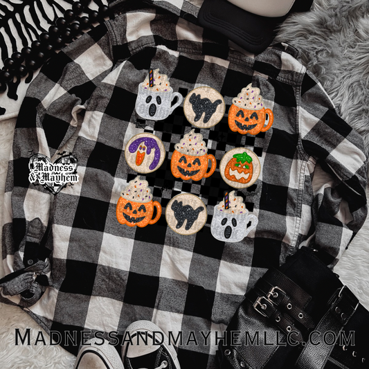 Cookie Halloween Flannel