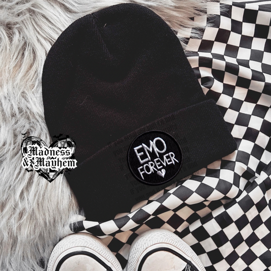 Emo forever Beanie (Finished Product)