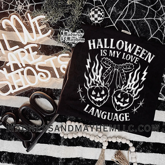 Halloween love language Shirt