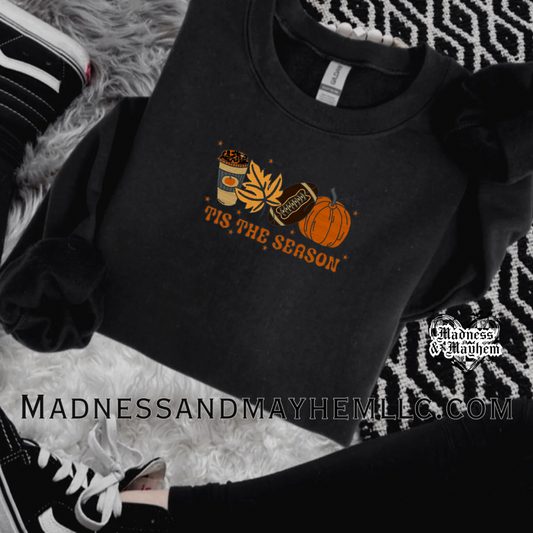 Tis the season crew neck sweatshirt