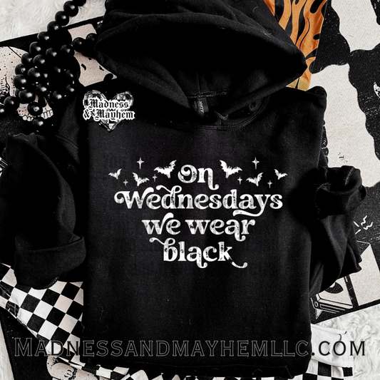 On Wednesday’s hoodie