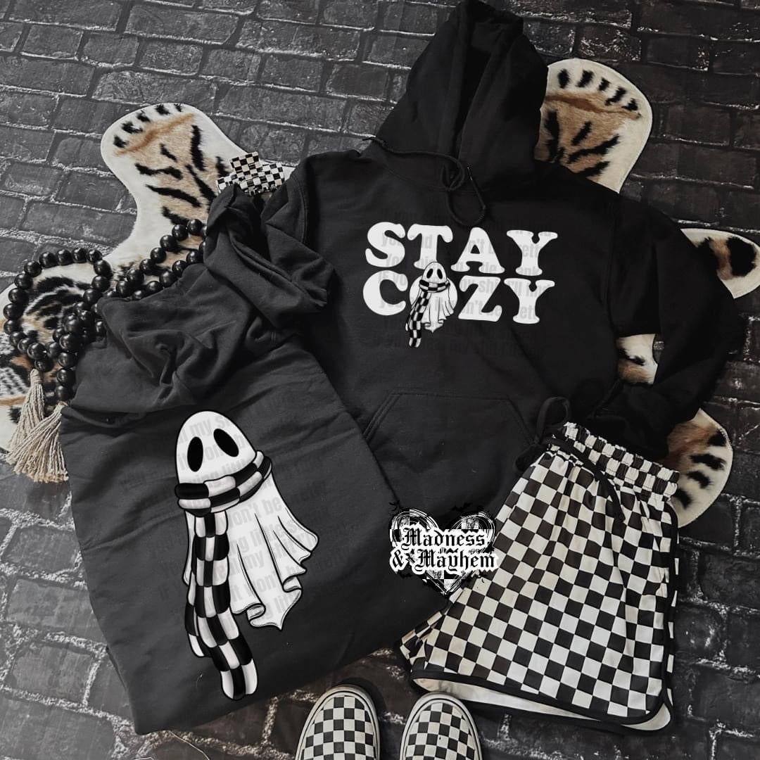 Stay Cozy Front/Back hoodie (finished product)