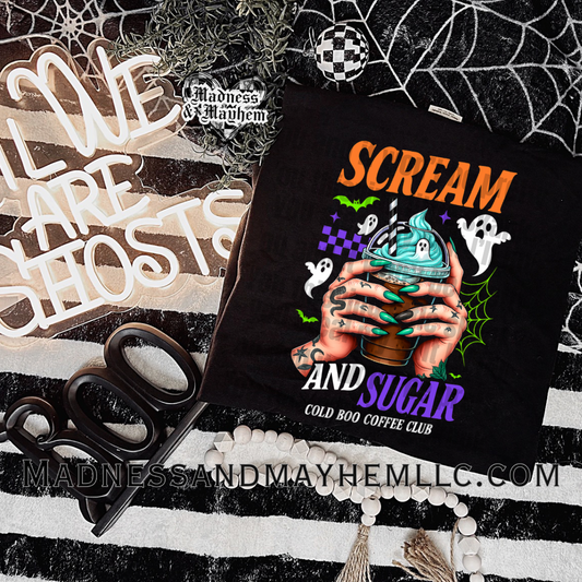 Scream & sugar Halloween Shirt