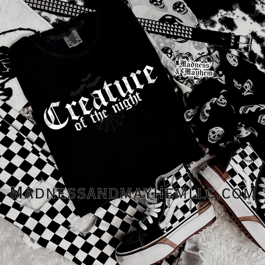 Creature of the night shirt