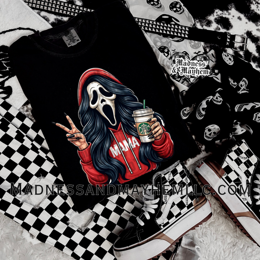 Mama ghostface Halloween Shirt