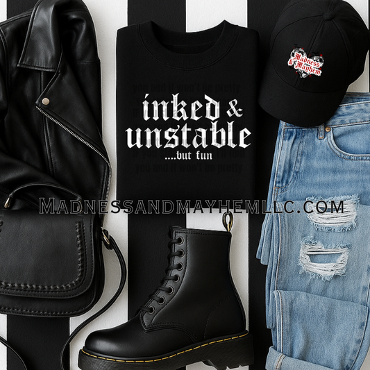 Inked & unstable shirt