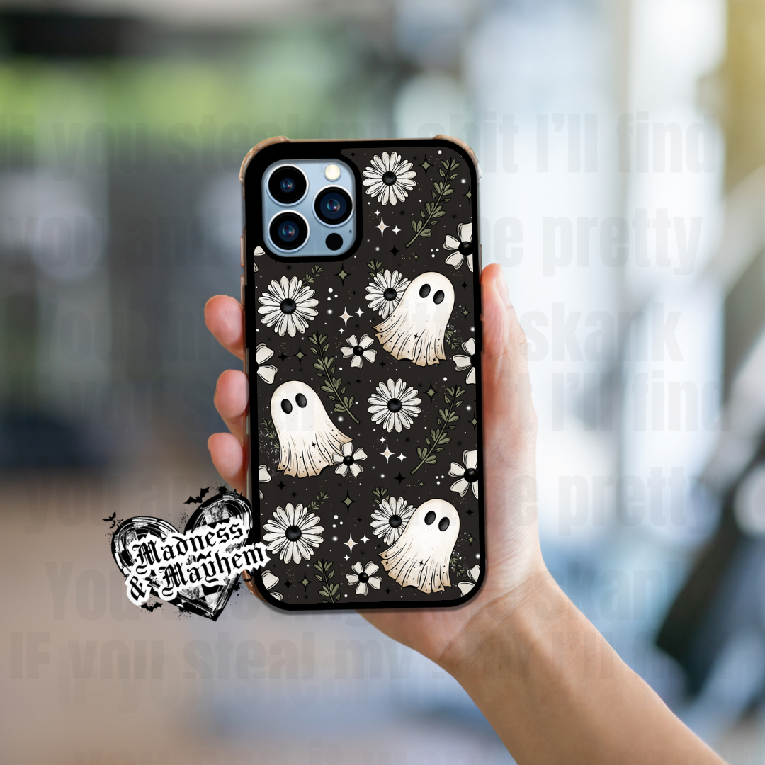 Daisy ghost iPhone Case