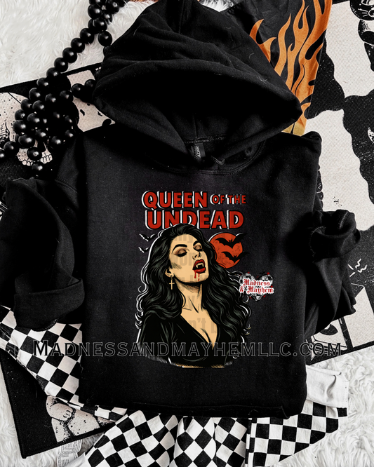 Queen of the undead Hoodie