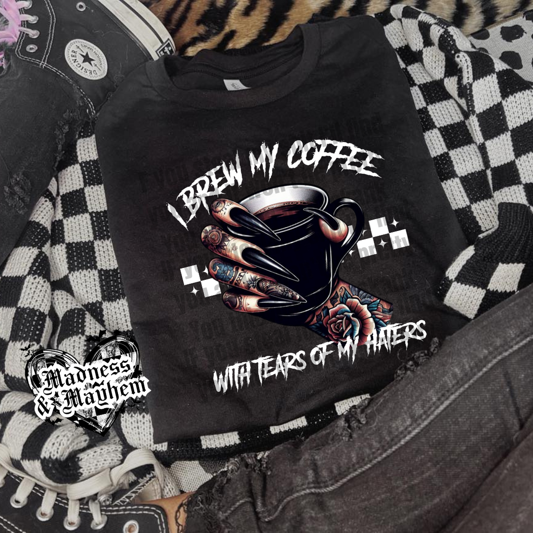 I brew my coffee Shirt (finished product)