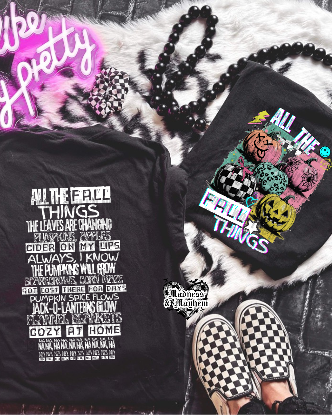 Fall things FRONT/BACK Shirt