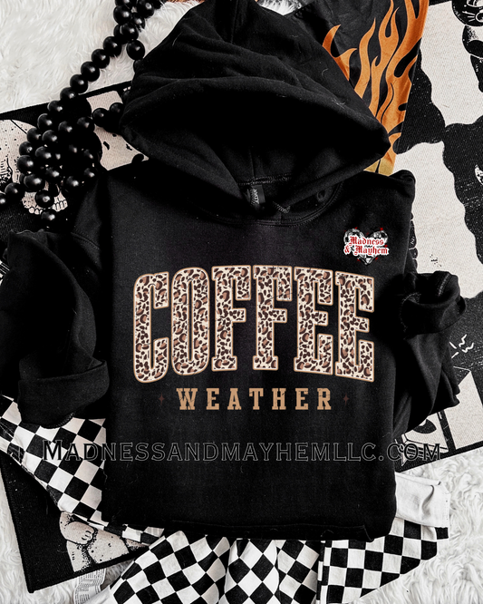 Coffee weather hoodie
