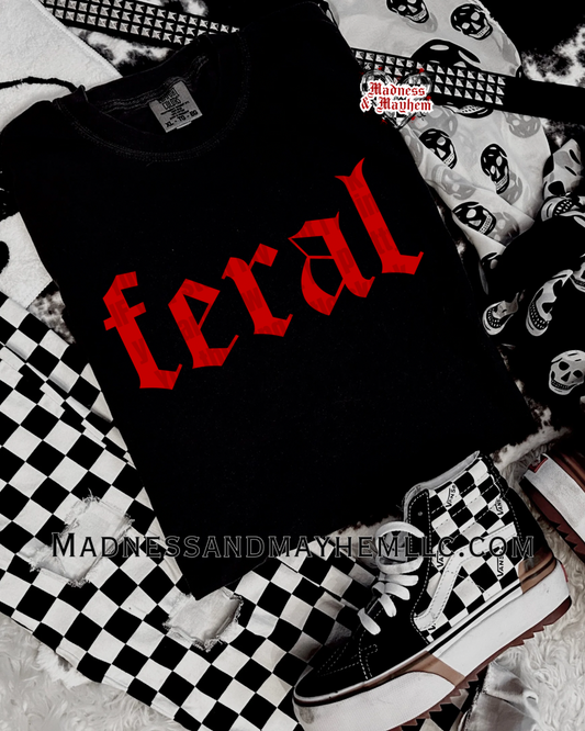 Red feral Shirt