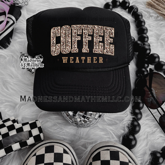 Coffee weather Trucker Hat