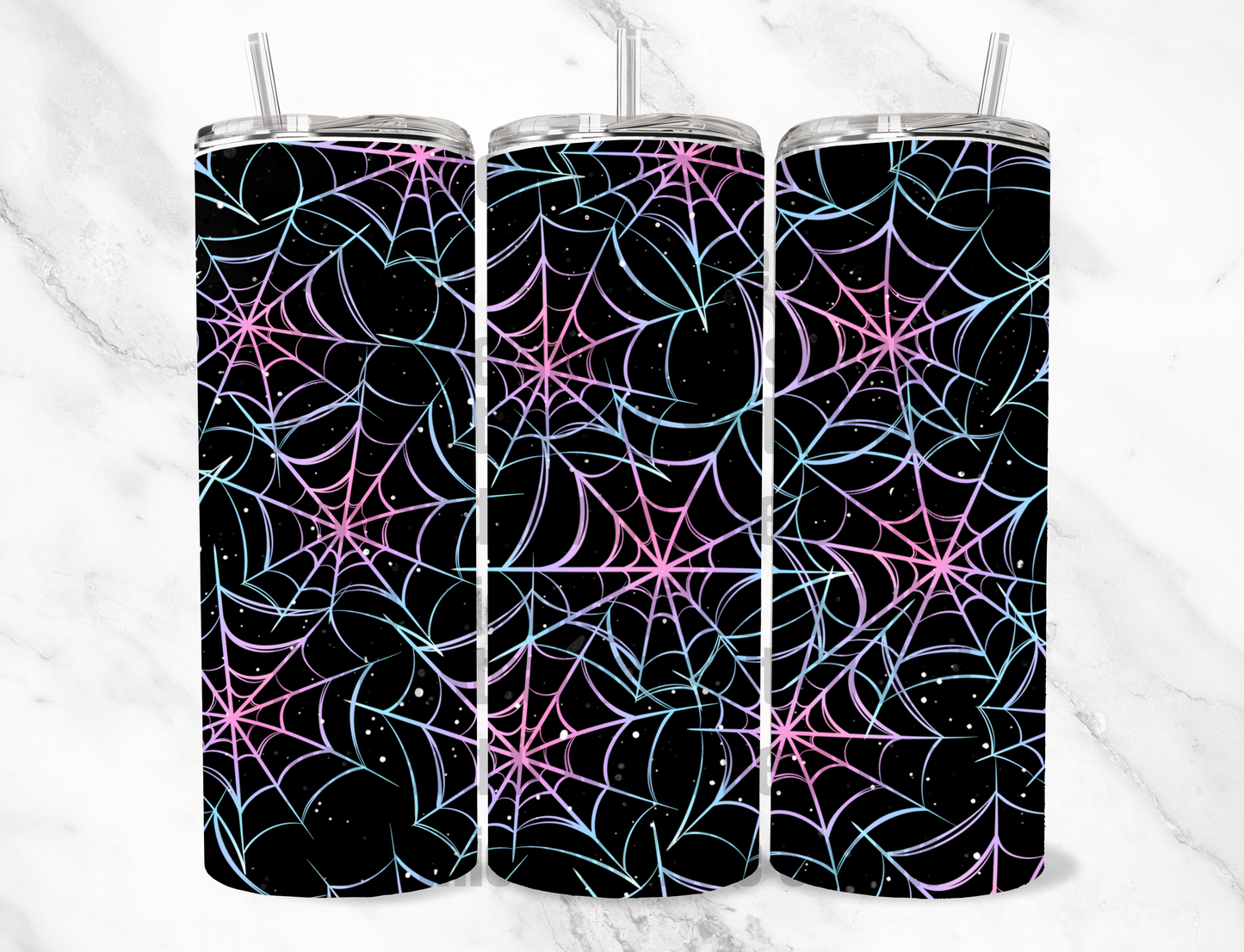 Pastel webs 20z Tumbler Wrap (sublimation transfer)