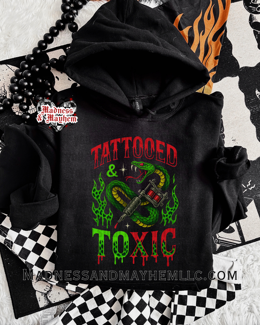 Tattooed & toxic hoodie