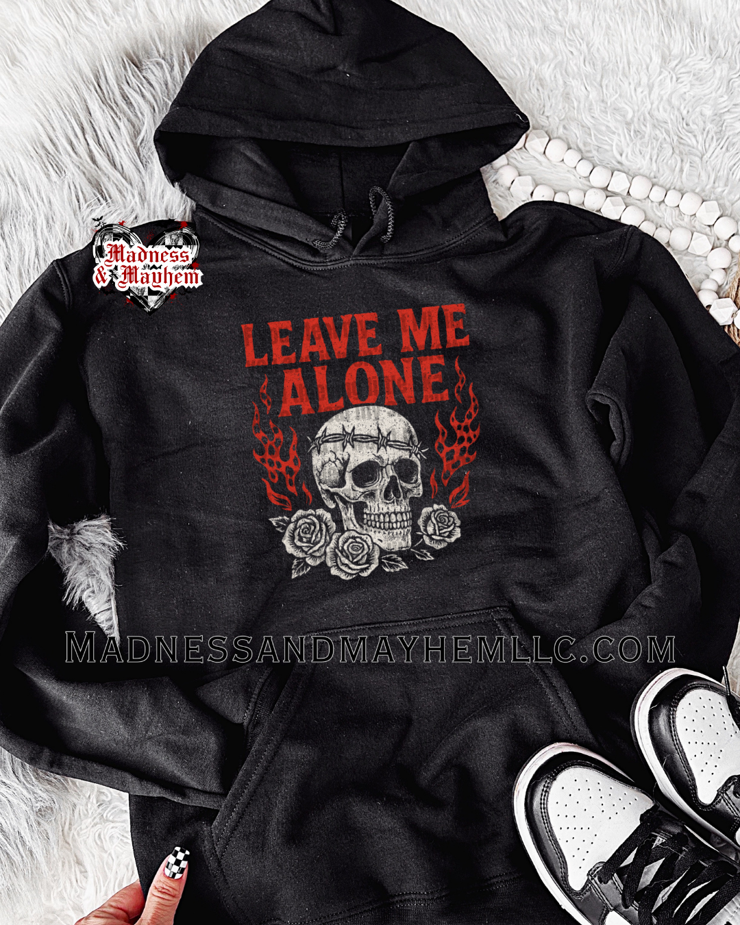Leave me alone hoodie