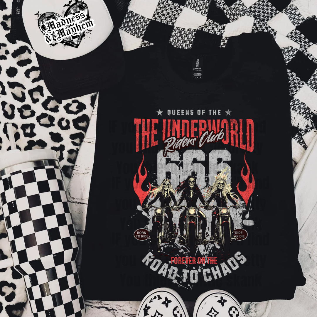 Queens of the underworld Shirt (finished product)