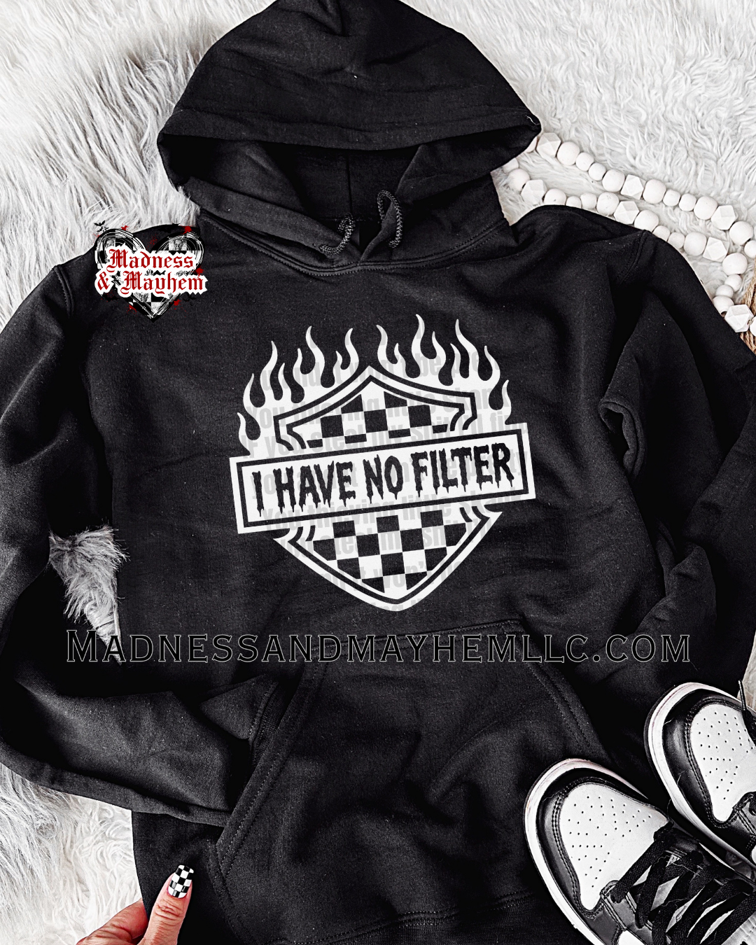 I have no filter hoodie