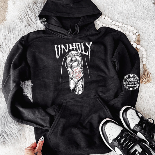 Unholy nun hoodie