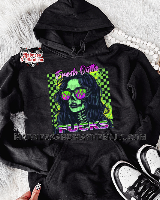 Outta fucks hoodie